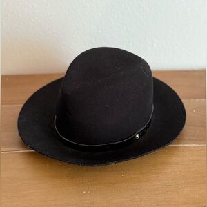 Rag & Bone Fedora Hat Black
